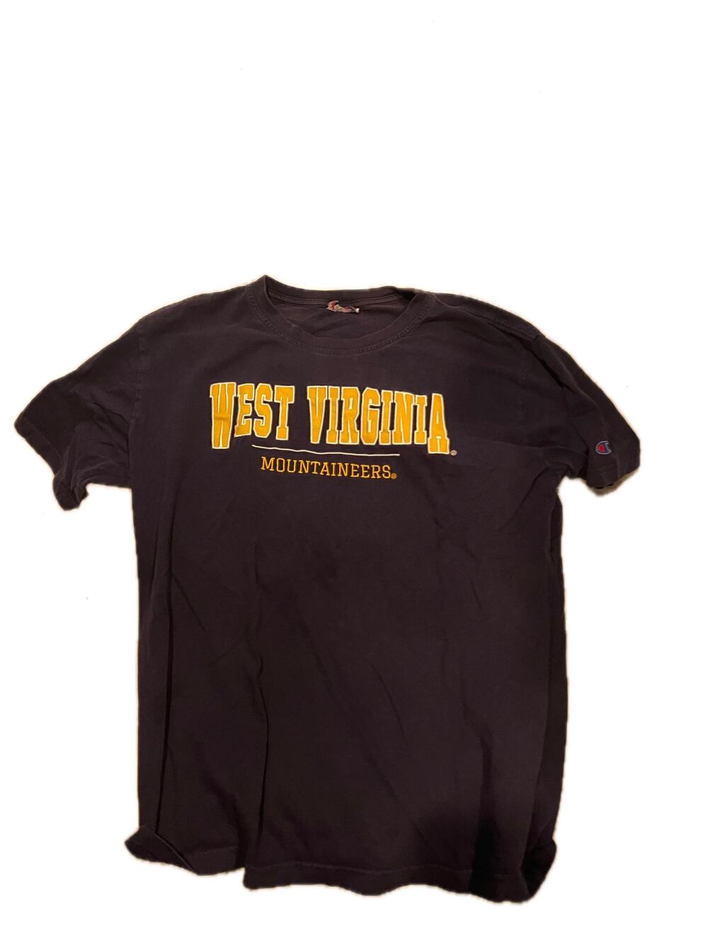 Champion West Virginia Mountaineers T-Shirt Mens Large
